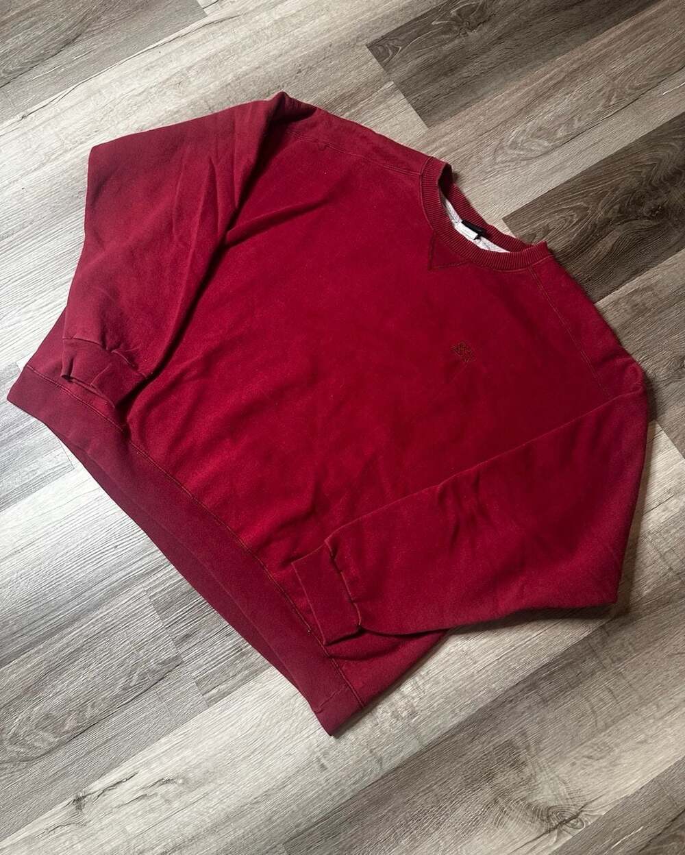 Vintage Starter Maroon Crewneck Sweatshirt Embroidered Logo XL